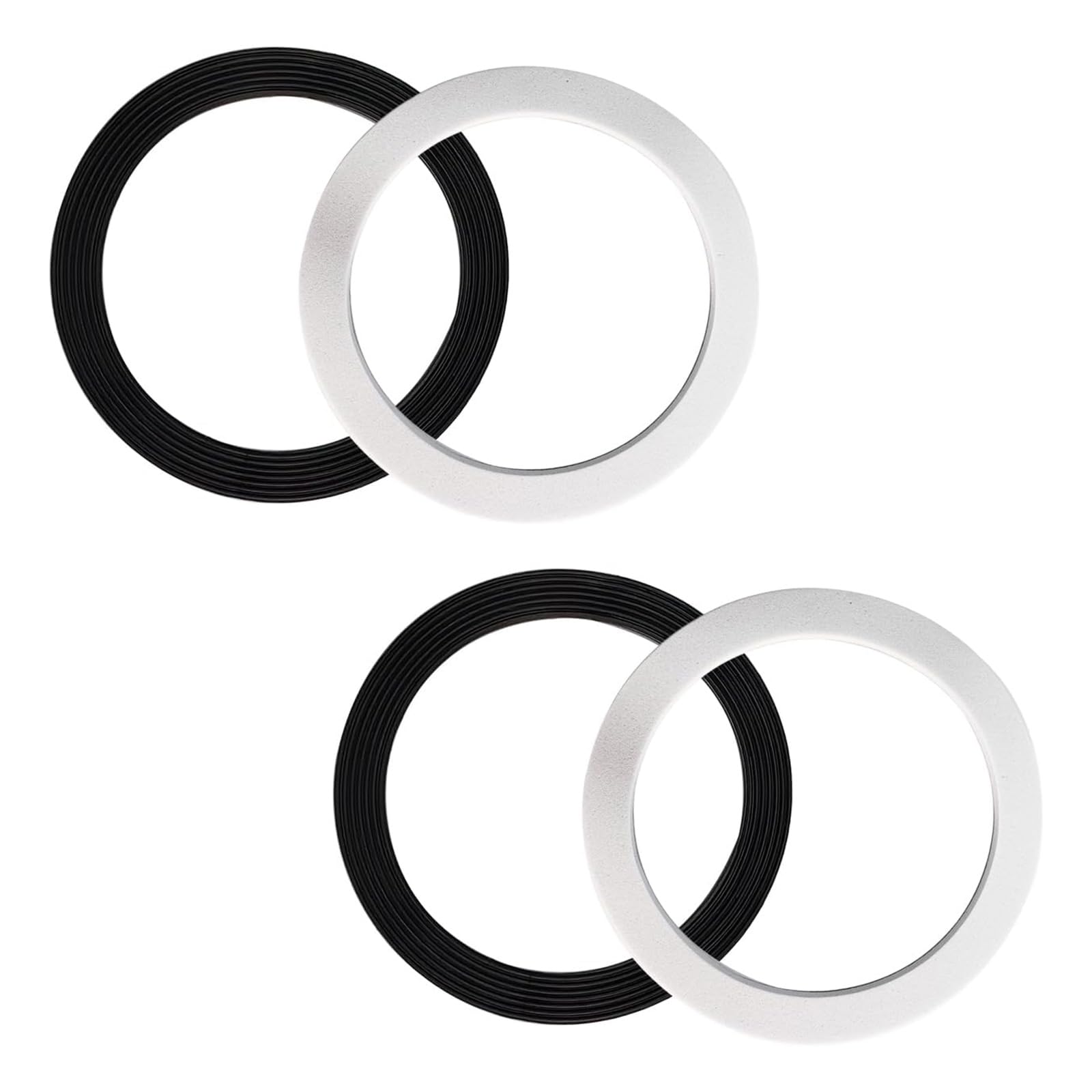 4 Pcs Sink O Ring Seal Washer, Basin Plug Sealing Washer, Seal for Sink Basket Strainer Waste, for 110mm Sink Waste