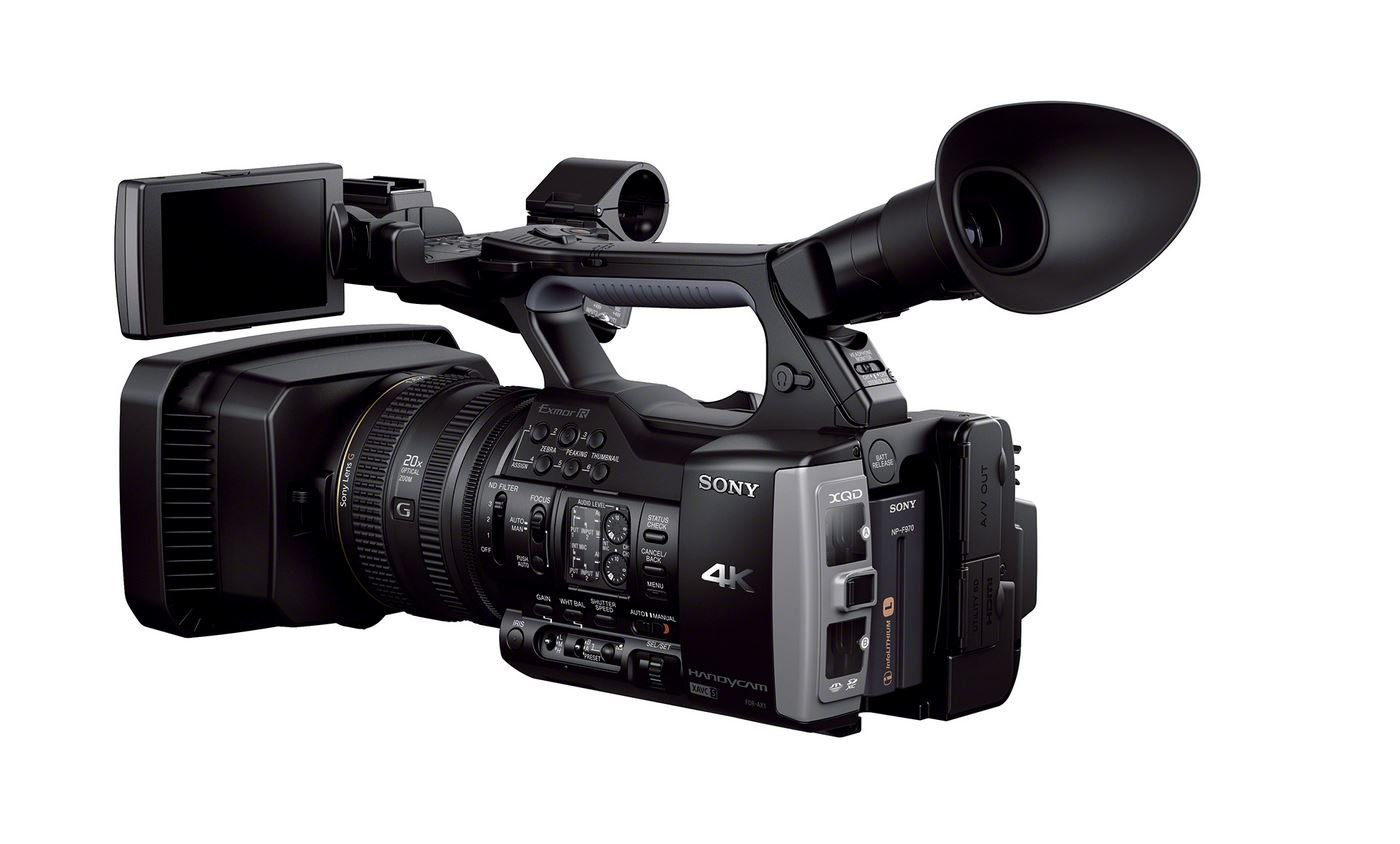 Amazon.com : Sony FDRAX1 4K Camcorder Video Camera with 20x 