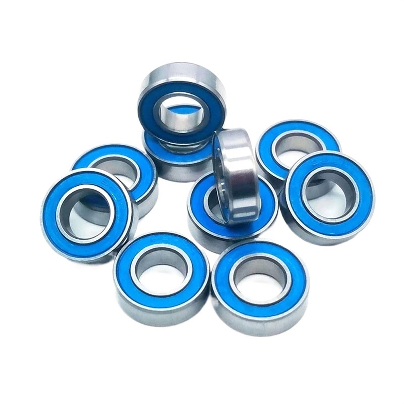 Deep Groove Double Rubber Seal Bearings 688RS Bearing 10PCS 8x16x5 Mm ABEC-7 Hobby Electric RC Car Truck Ball Bearings Quiet Smooth and High-Speed Operation