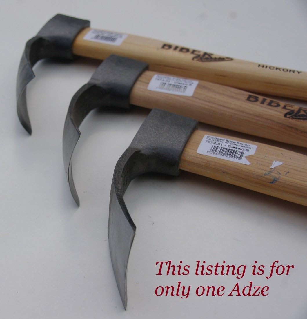 Muller Biber Classic French Style Adze - Hand Forged in Austria Adze (140x250mm Shallow Scooped) 7072,01