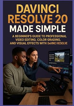 DAVINCI RESOLVE 20 MADE SIMPLE A Beginners Guide to Professional Video Editing, Color Grading, and Visual Effects with DaVinci Resolve