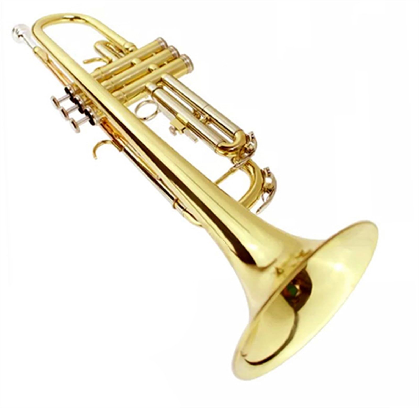 トランペット楽器 ビギナー B-flat トランペット楽器 真鍮 大人用