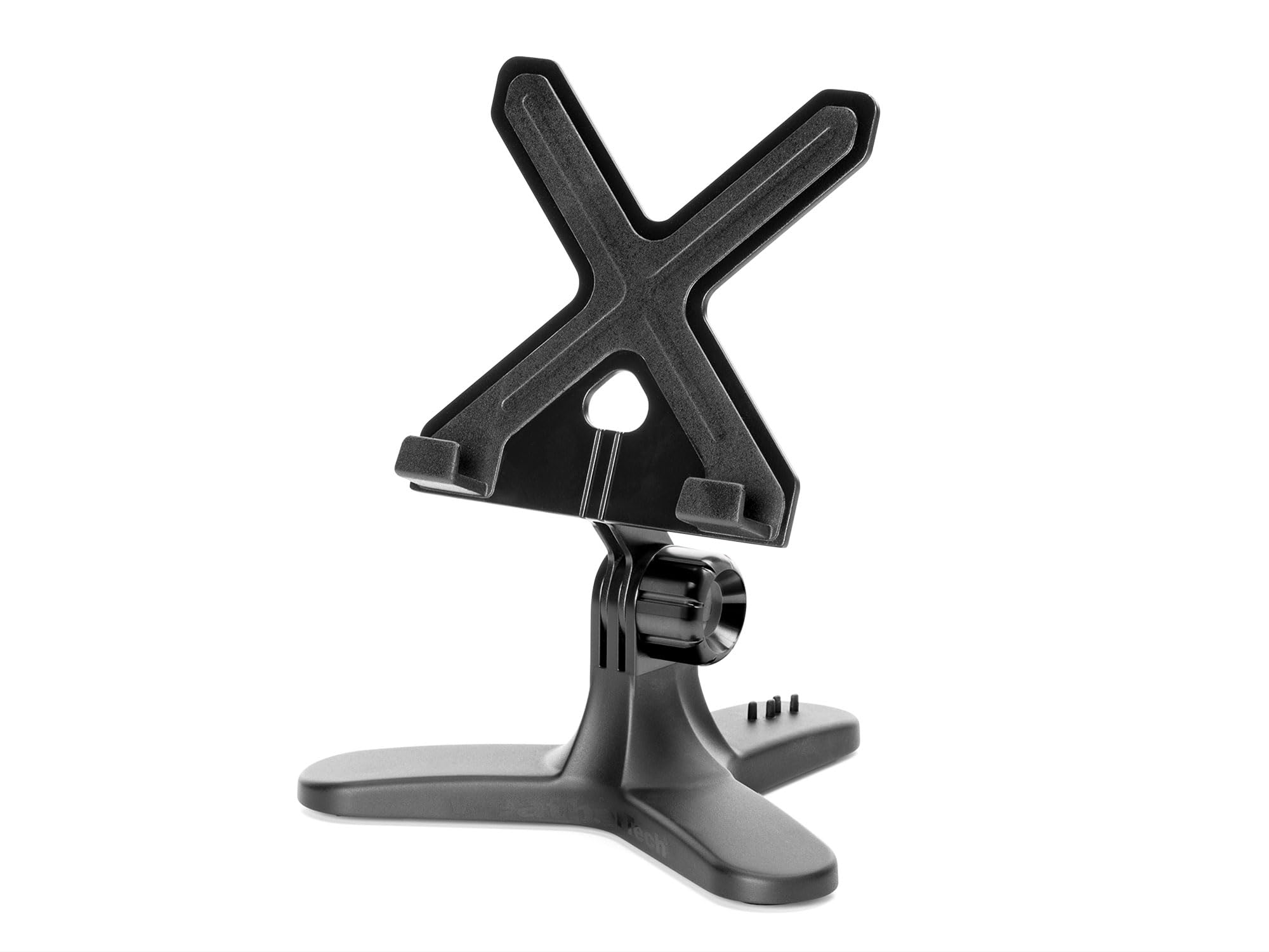 WeatherTech TabletHolder with Black Billet Knobs - Tablet Holder for Desktop, Tabletop or Kitchen Counter Top Non Slip Multi Surface Holder