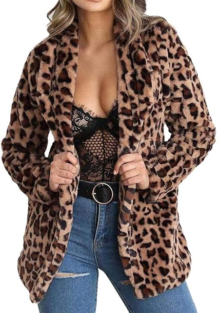 amazon leopard print coat