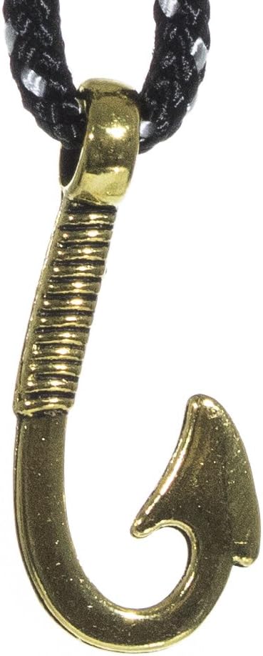 West Coast Paracord Men's Adjustable Nautical Anchor and Fish Hook Wrap Cuff Bracelets - Made of Nylon Rope (Stars and Stripes, Bronze Anchor) - Image 4