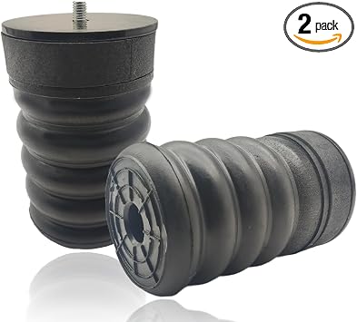 SSR-217-47 Rear Suspension Enhancement Kit | Bump Stop Fit for Chevrolet Silverado 1500 2/4WD 2019-2024 | GMC Sierra 1500 2019-2024 2/4WD | Rear Suspension Helper Springs | Set of 2