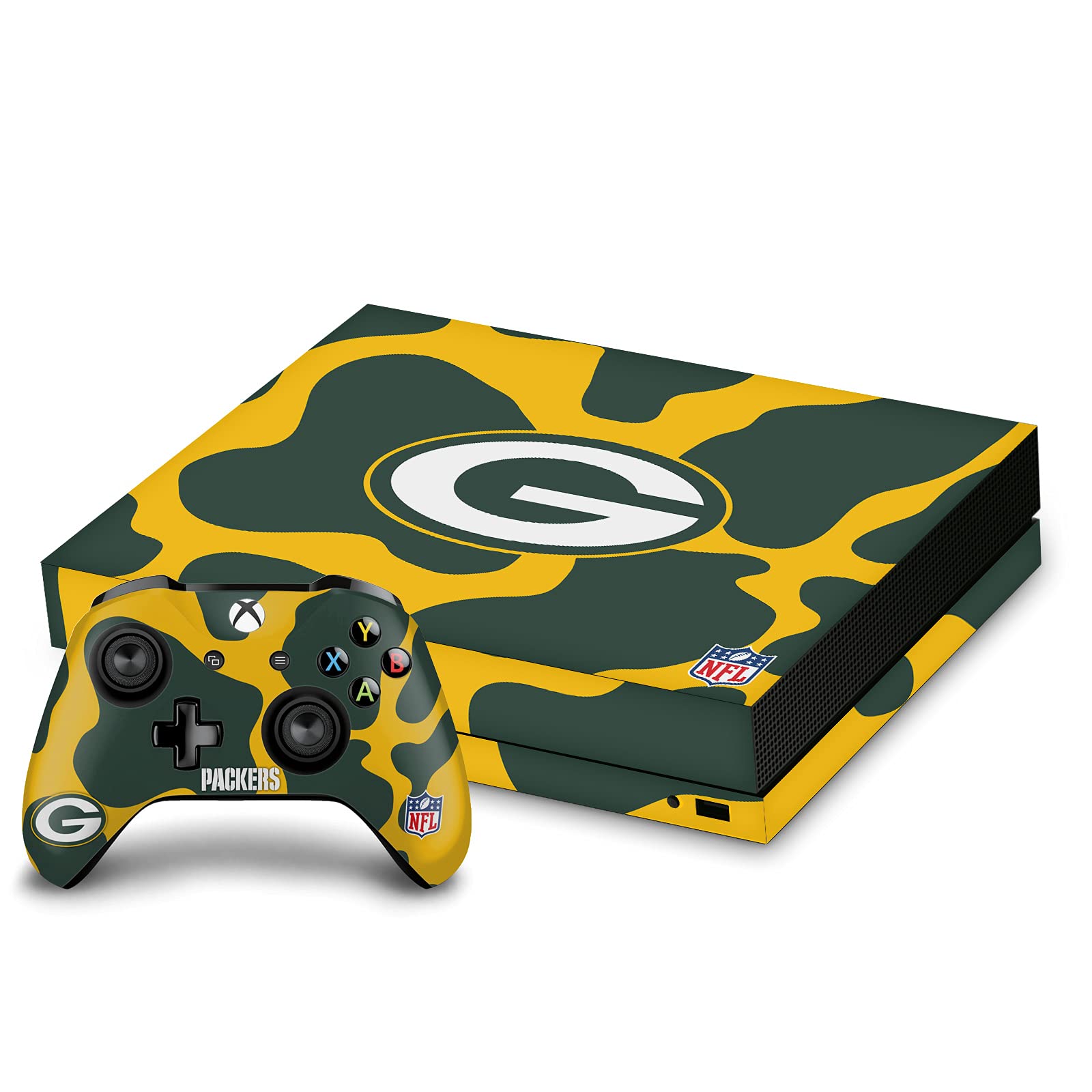 Packers Vinyle Autocollant Xbox One X Head Case Designs - 7