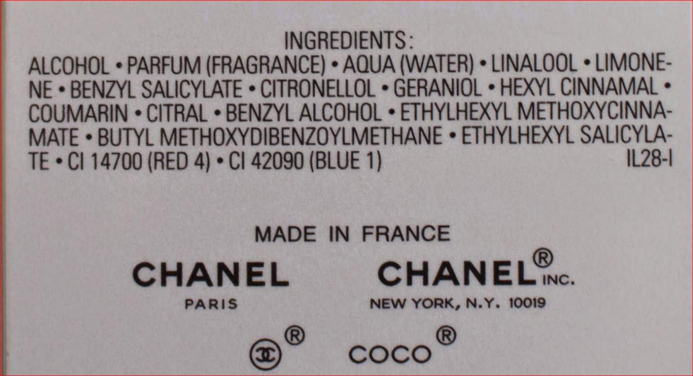 Chanel Fragrance Samples Decor For You