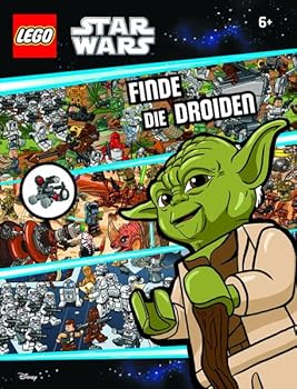 Hardcover LEGO® Star Wars(TM) Finde die Droiden: mit LEGO Mini-Modell [German] Book