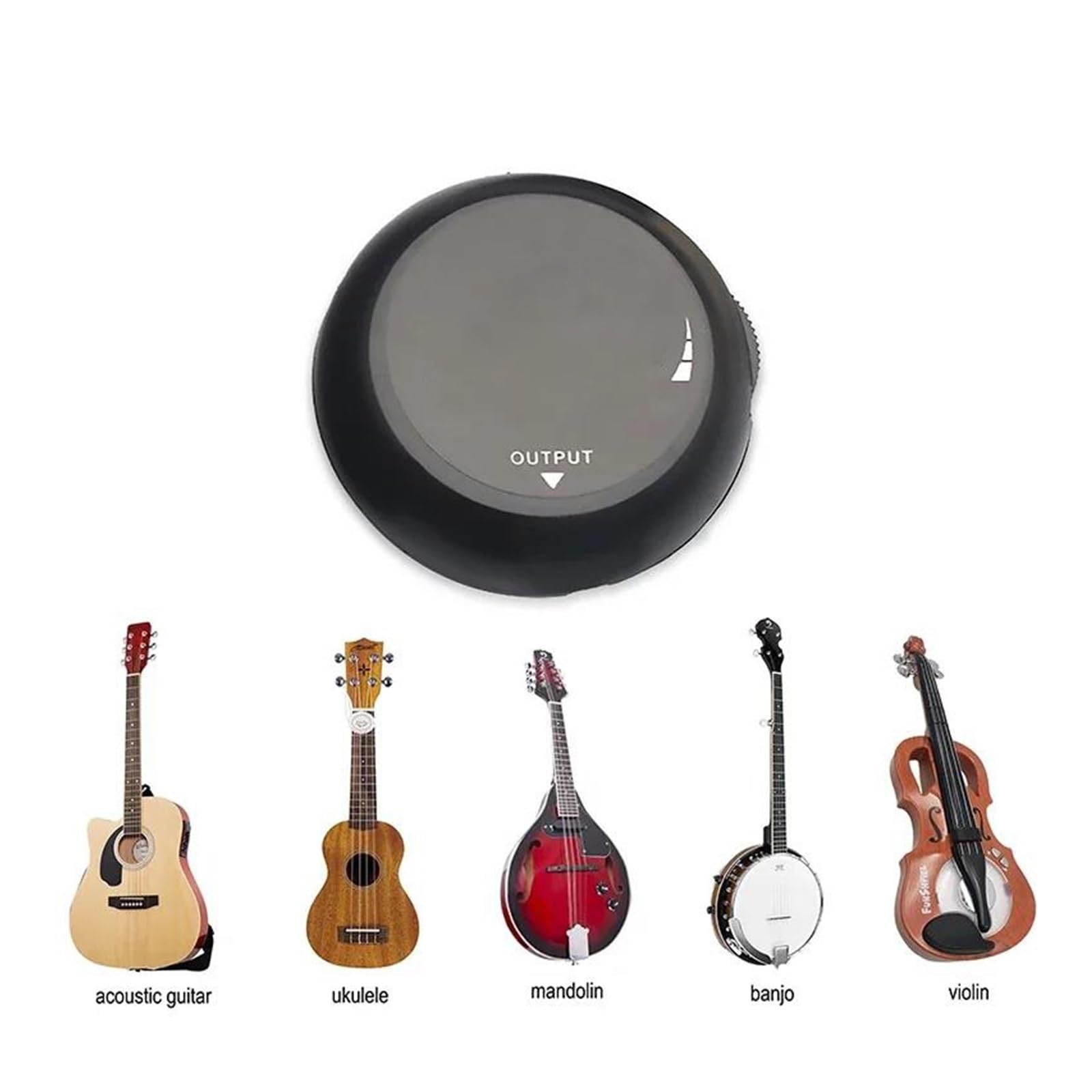 Wandler Akustische Gitarre Mikrofon Pickup Piezo Für Kalimba Akustische Klassische Violine Ukulele Mandoline Banjo Cello Tonabnehmer für Musikinstrumente
