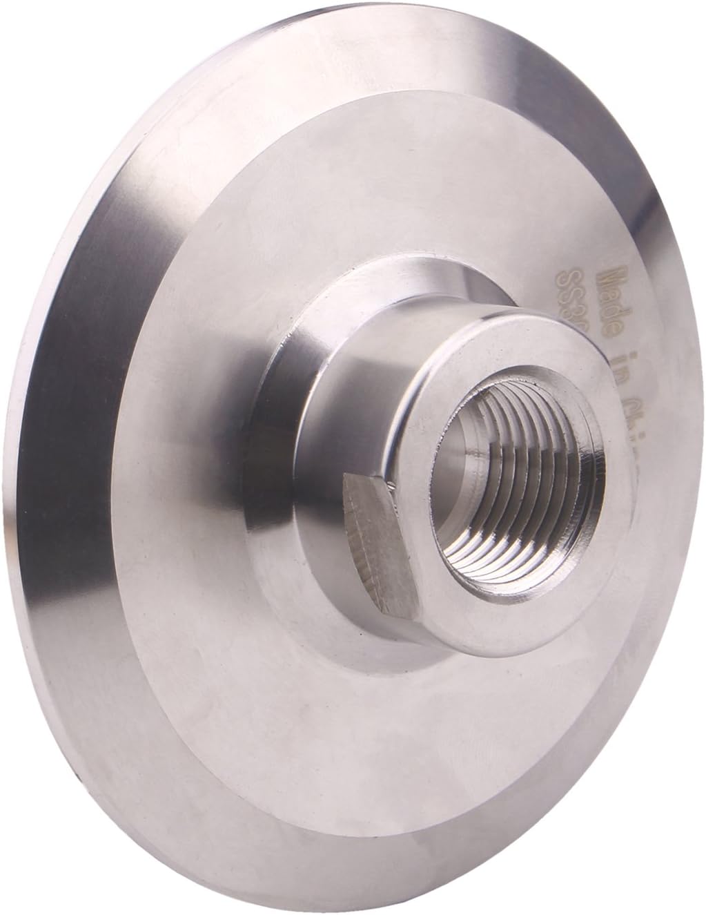 DERNORD Sanitary 3 Inch Tri Clamp to 1/2" NPT Female Tri Clover