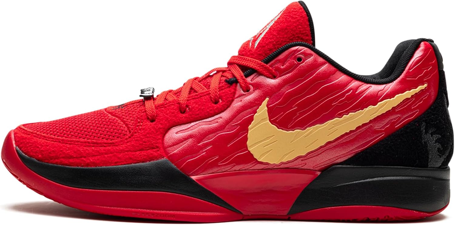 Ja 2 "Nightmare Basketball Shoes (HQ2638-600, University Red/Black/Jade Horizon/) Size 14