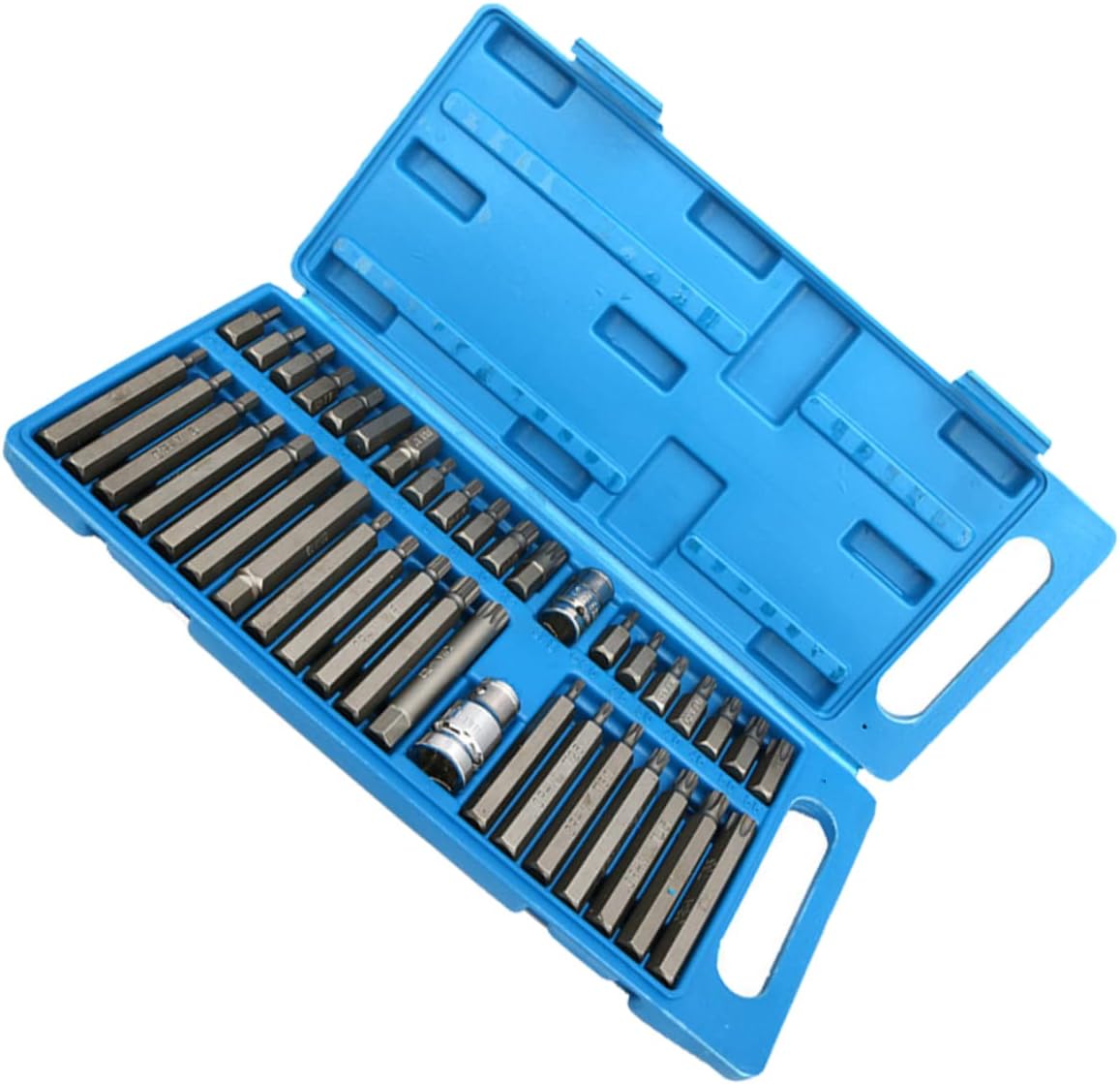 40pcs Auto Repair Tool Set Sockets Hexagon Wrench Sleeve Combination Kit for Car Motorcycle Bicycle and Machinery Maintenance