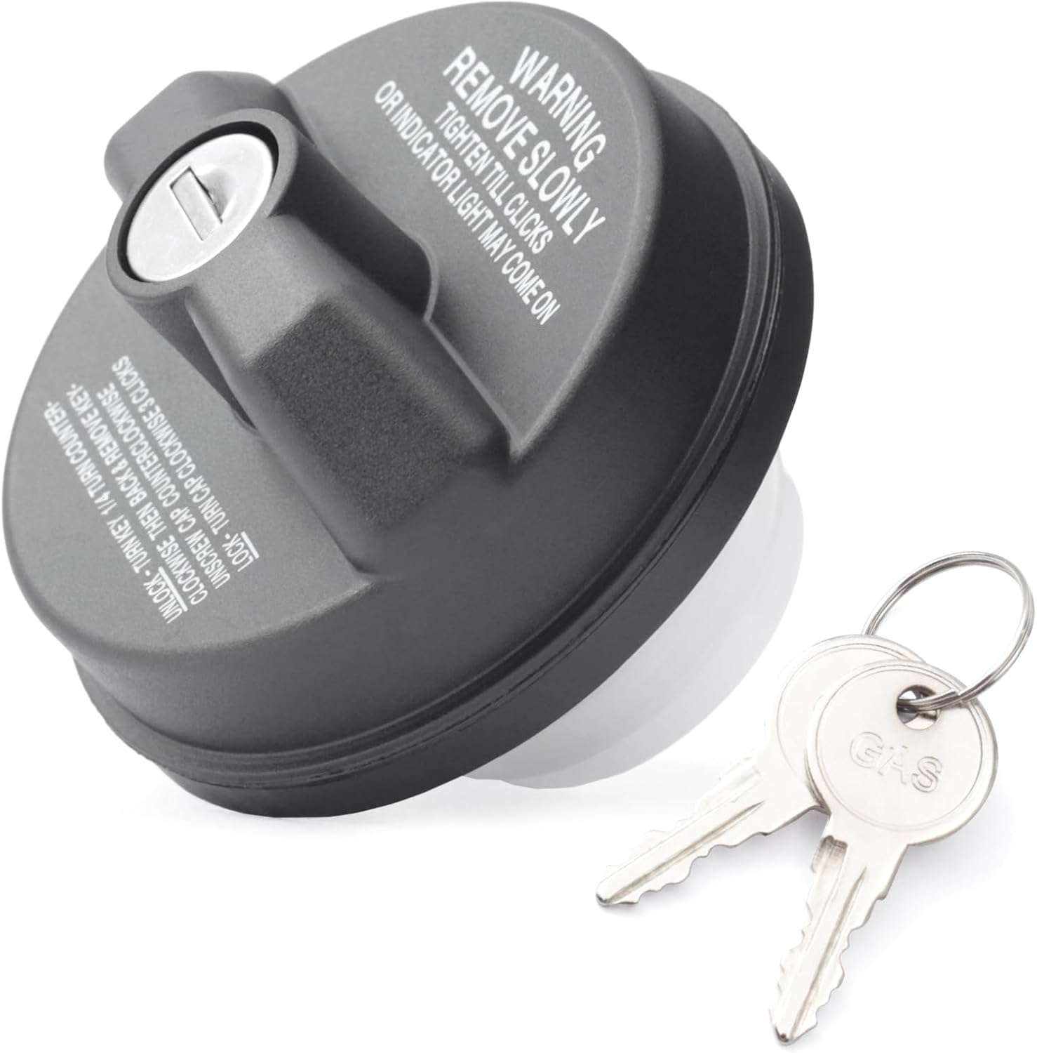 7023550 Locking Fuel Tank Cap Replacement for Bobcat Excavators E10 E17 E17Z E19 E20 E25 E32i E34 Loaders A300 A770 S100 S130 S150 S740, Key Included