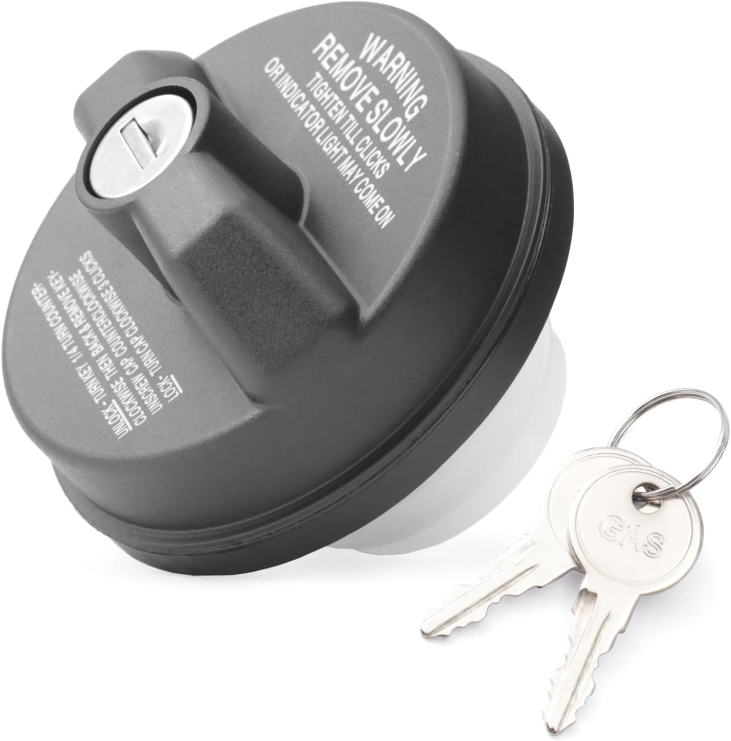 7023550 Locking Fuel Tank Cap Replacement for Bobcat Excavators E10 E17 E17Z E19 E20 E25 E32i E34 Loaders A300 A770 S100 S130 S150 S740, Key Included