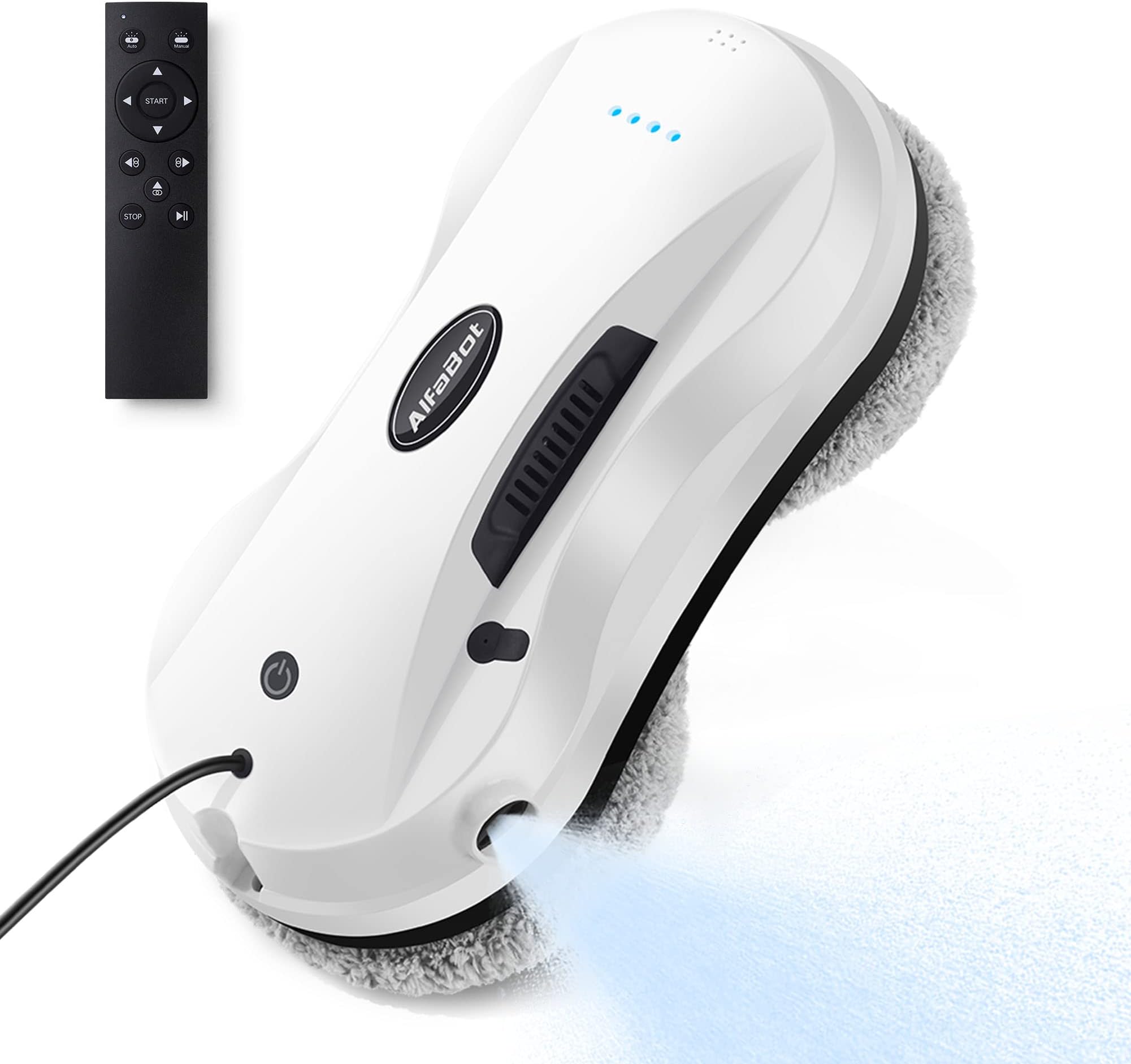 Lavavetri Professionale 2 In 1, Con Asta Di Prolunga, Sistema Di Lavaggio Per Finestre Con Testa Pieghevole Strumento Per Pulizia Di Finestre Alt 92944918