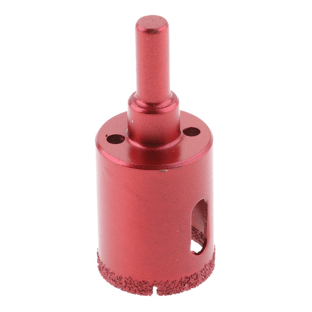 MS Enterprise 1 piece Diamond tool drill bit hole saw set glass ceramic marble tile 28mm