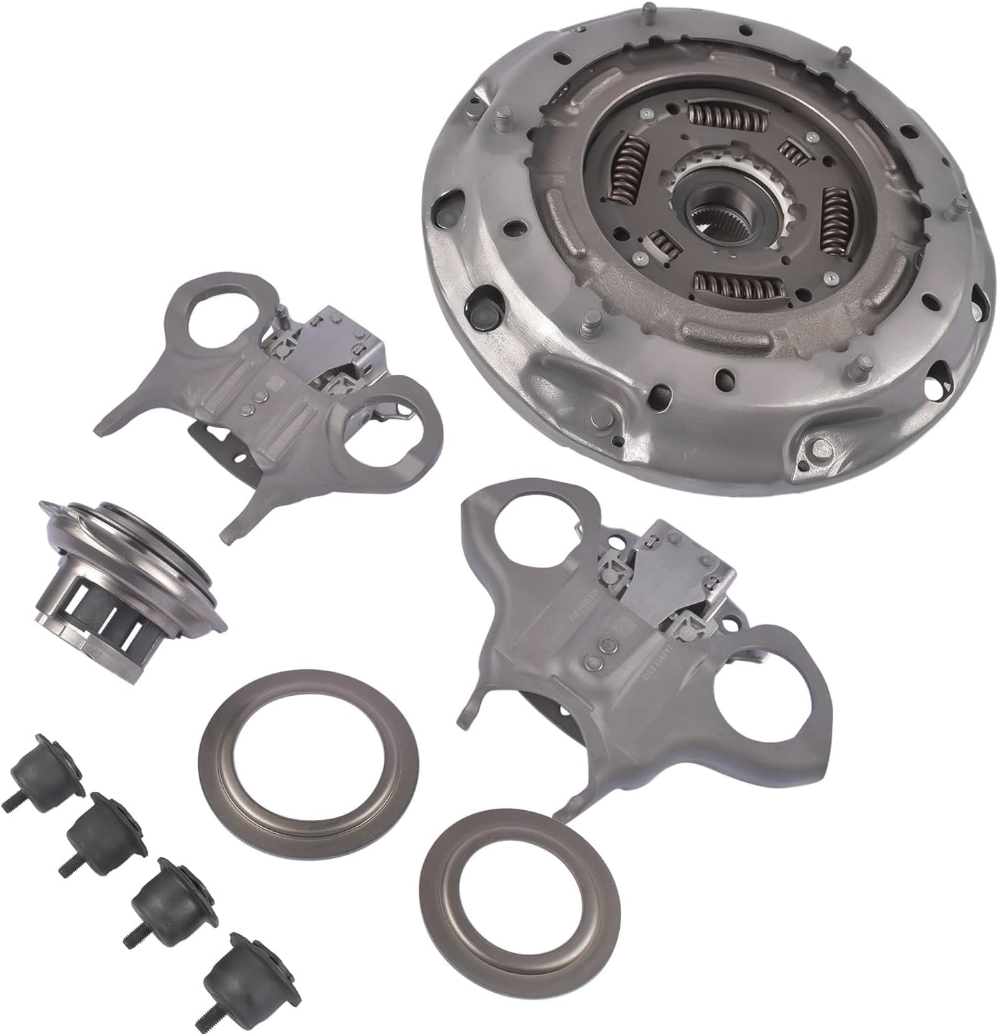 6DCT250 DPS6 Auto Transmission Clutch with Fork Kit Replacement for 2012-2017 Ford Focus Fiesta 602000800