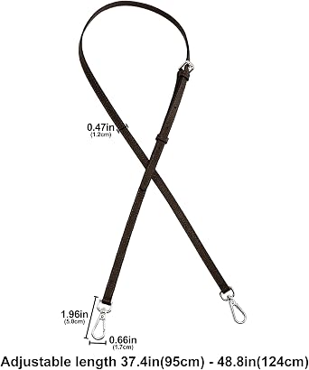 Jiesinlov Longchamp Le Pliage Mini Kılıfı için Deri Çanta Askıları Dönüşüm Kiti, Çanta Askısı Crossbody Ayarlanabilir Değiştirme