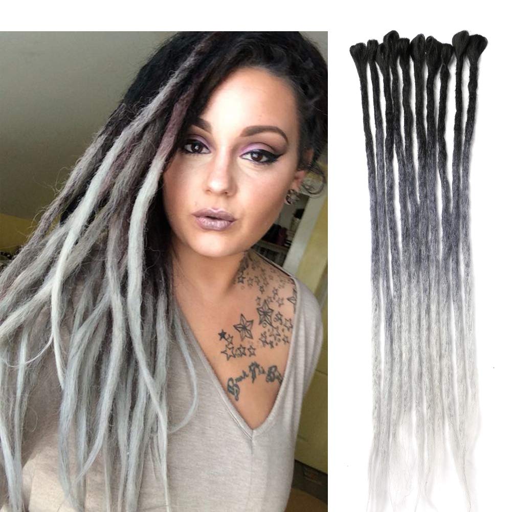 Buy DAIRESS 10 Stands 24 Inches Handmade Dreadlocks Extensions Crochet 