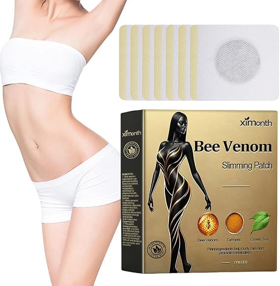 Bee Venom Lymphatic Drainage Patches Bee Venom Lymph Patches Bee Venom Drainage Patches for Women and Men Thin Body