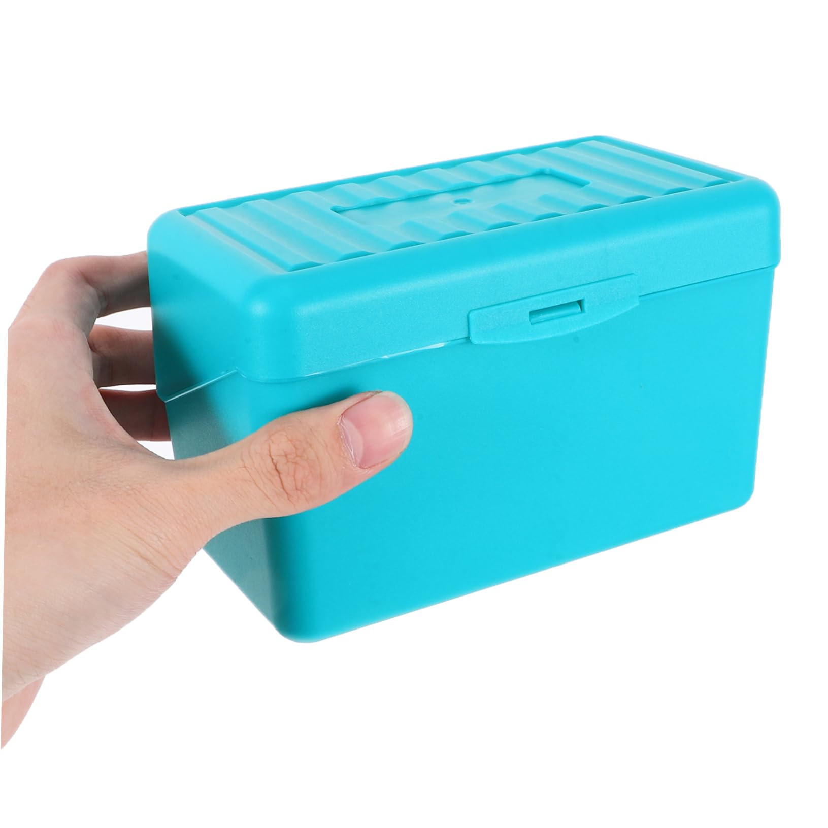 Karteikartenhalter mit Halter Notizkarten Organizer Etui aus Pp und Papier Kompakt Platzsparend für Zuhause und Büro