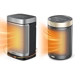 Dreo 1500W Space Heater 70 Oscillating Portable Heater for Indoor Use Digital Thermostat Space Heater Portable Electric Heaters