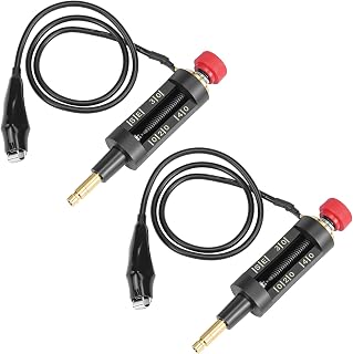 QWORK Spark Plug Tester, 2 Pack Automotive Ignition Coil Tester, Autos Diagnostic Test Tool, Spark Checker Ignition Spark Circuit Tester