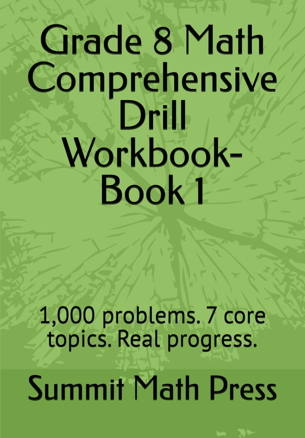 Grade 8 Math Comprehensive Drill Workbook- Book 1: 1,000 problems. 7 core topics. Real progress.