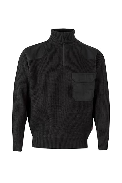 Velilla seria 101 – sweter (rozmiar XL) kolor czarny