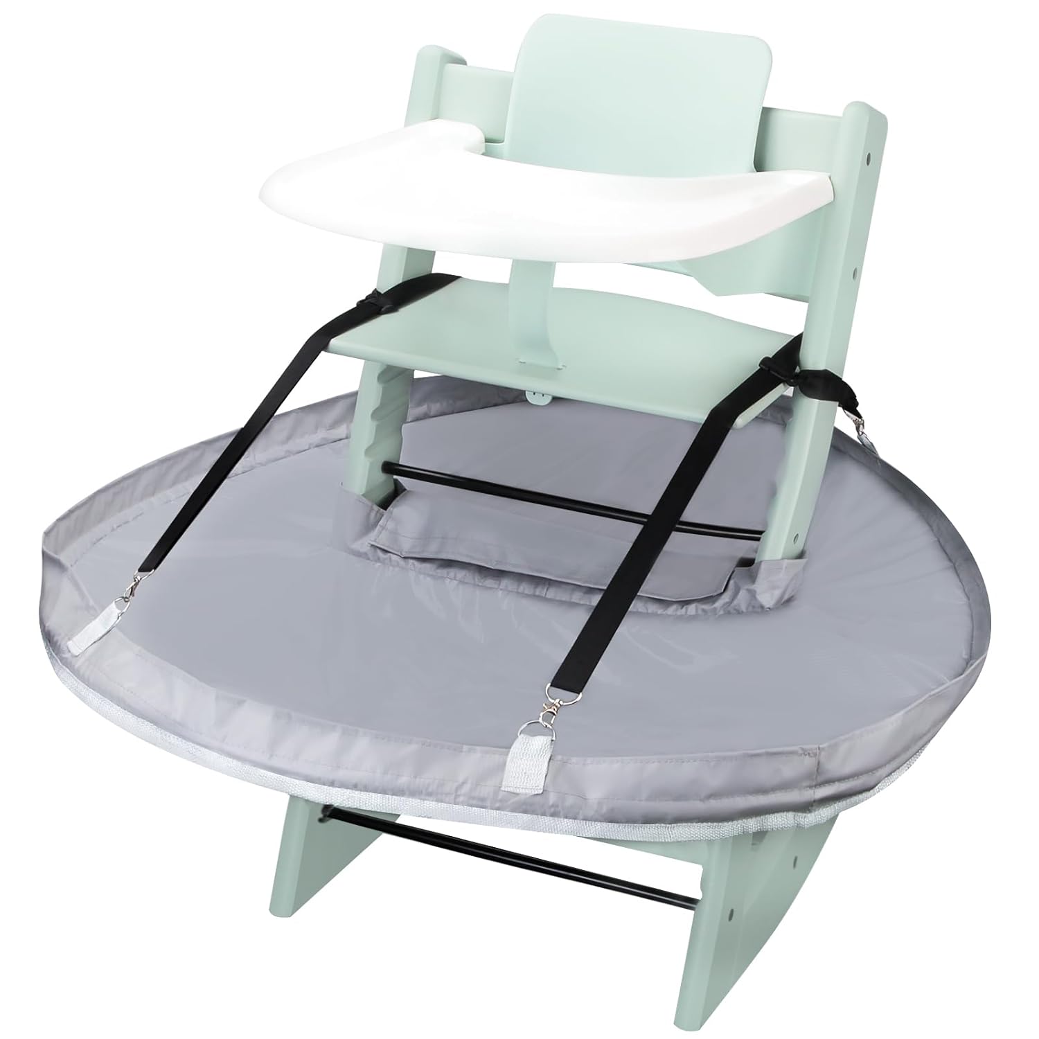 Foldable High Chair Food Catcher for Stokke Tripp Trapp High Chair, Food Catching