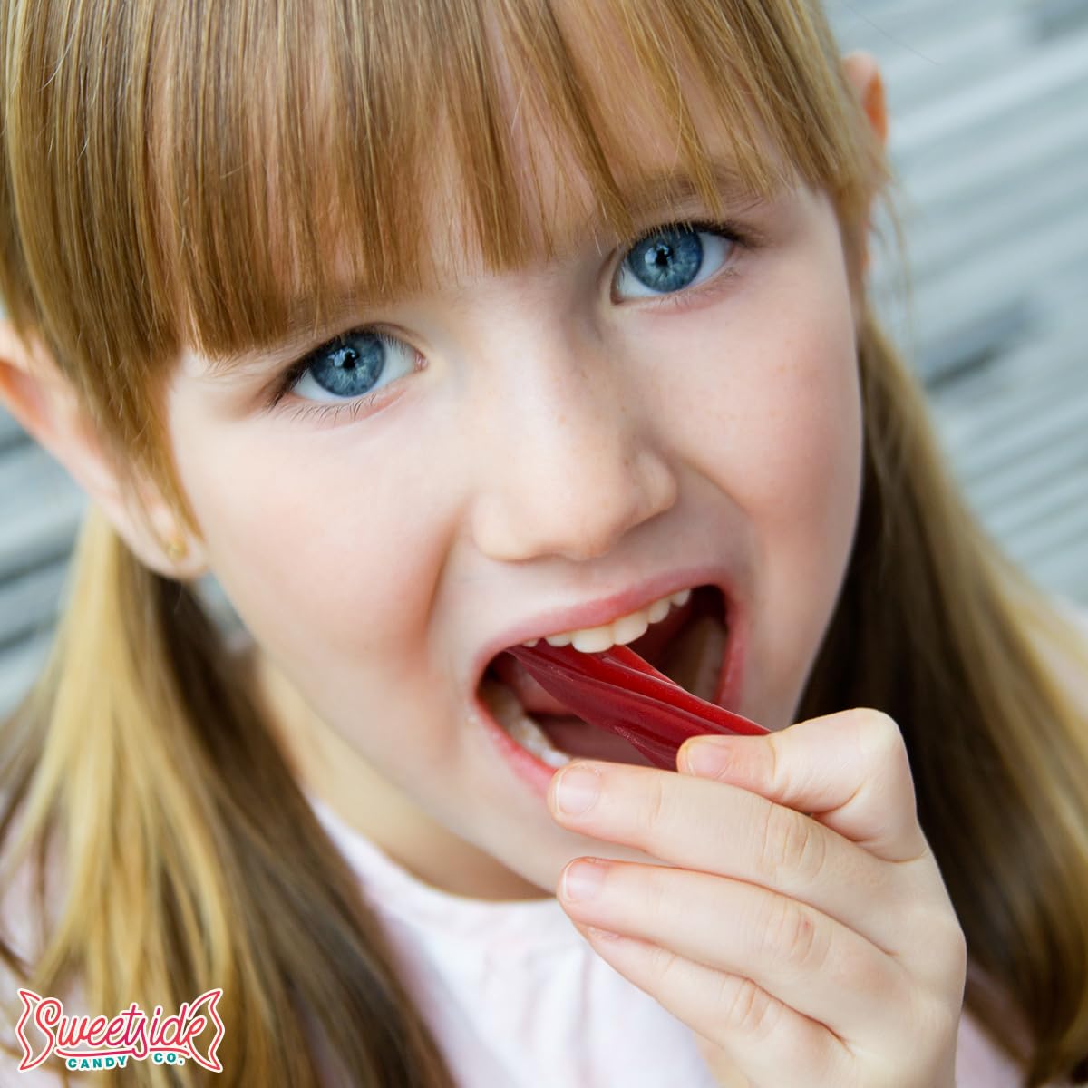 Twists Strawberry Flavored Individually Wrapped Bulk Candy Pack for Party Favors, Birthdays, and Giveaways - Delicious Red Small Licorice Candy Treats Satisfy Sweet Tooth Cravings, 5lb
