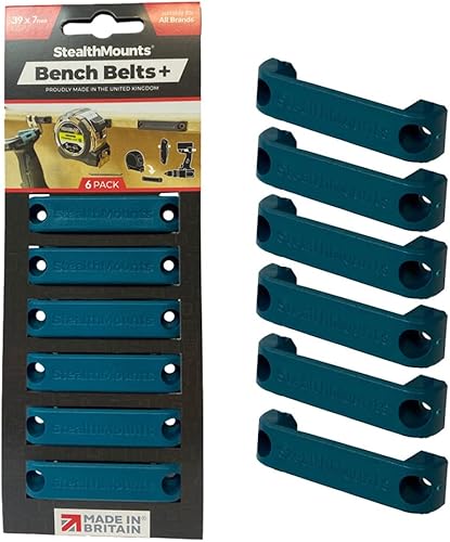 Miniatura 9 de StealthMounts Bench Belt Plus - Soporte universal para herramientas  Cinturón de banco + juego  Base de almacenamiento perfecta para herramientas