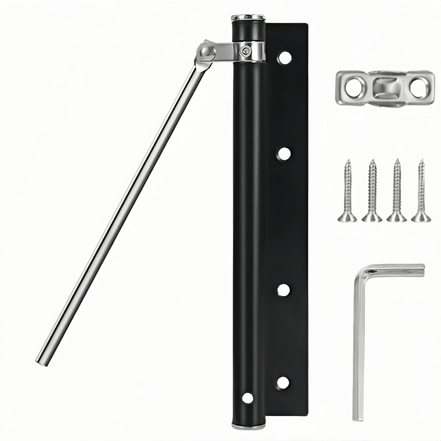 Automatic Door Closer for Lightweight Doors Up to 100 lbs