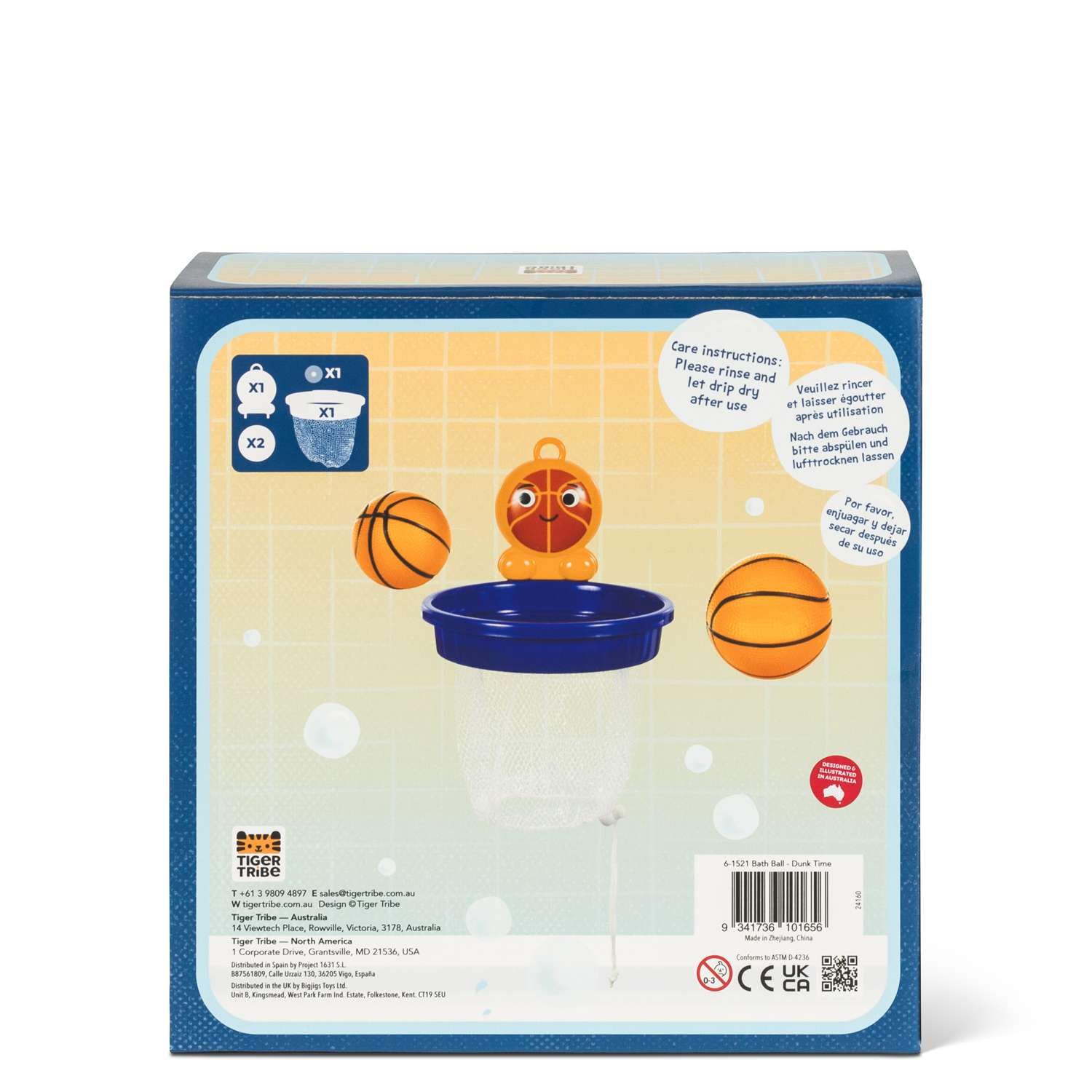 Bertoy 3761521 - Giocattoli da bagno, Dunk Time