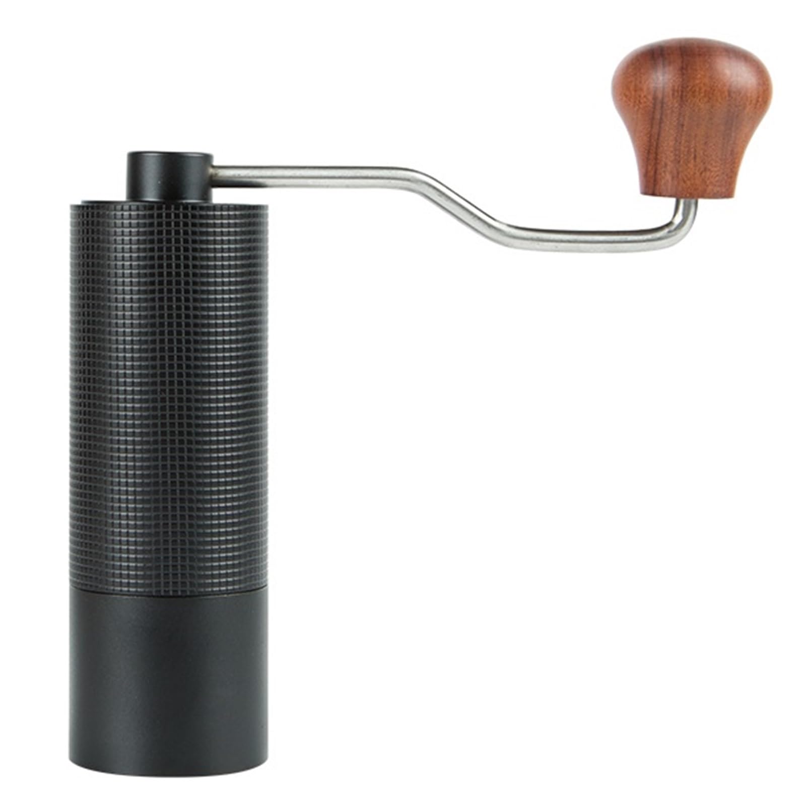Molinillo de café manual profesional, diseño antideslizante, portátil, con muelas internas