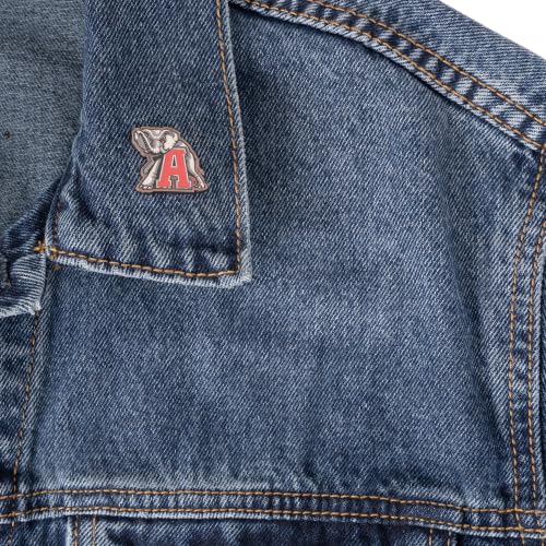 Image of Desert Cactus University of Alabama Magnetic Metal Lapel Pin (E) | Officially Licensed UA Alabama Crimson Tide Enamel Finish Lapel Pin Formal Wear Bag and Hat Jewelry Tie Track Brooch Pin