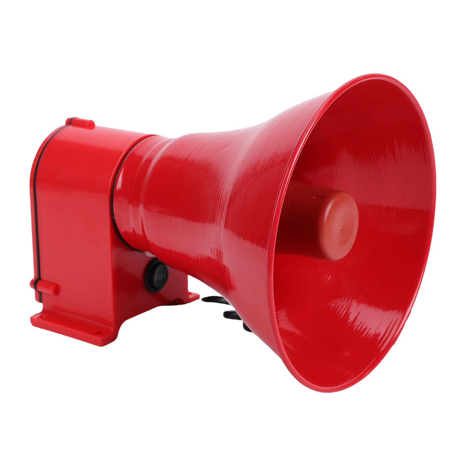 FILFEEL Sirena Industrial 115dB 3- Bocina de Advertencia de Emergencia - Alarma de Aleación de Aluminio IP56 para Maquinaria Portuaria de Cruce Ferroviario de Sitio de Construcción de Fábrica