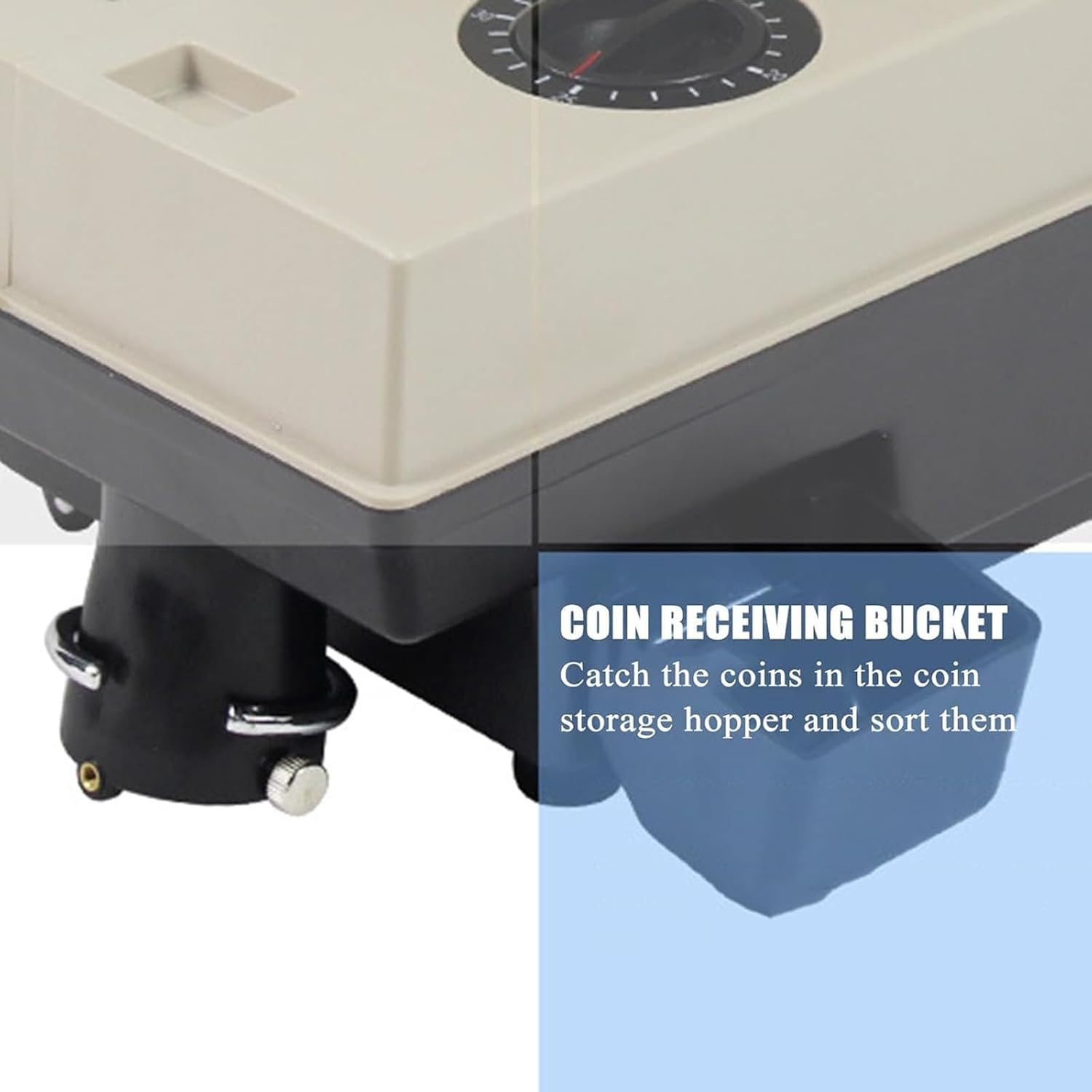 高速ポータブルコインカウンターとソーター、大容量3000枚の高速コインソーティングマシン、国際コインとトークンに適しています ポータブルコイン カウンター、1200個/分自動コインカウンター＆ソーター、15mm〜34mm用、お金現金通貨計量機、コイン選別機、ビジネス銀行 ...