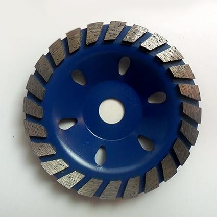 FLAWISH Diamond Grinding Wheel Concrete Cup Disc Concrete Stone Tool 100mm Blue