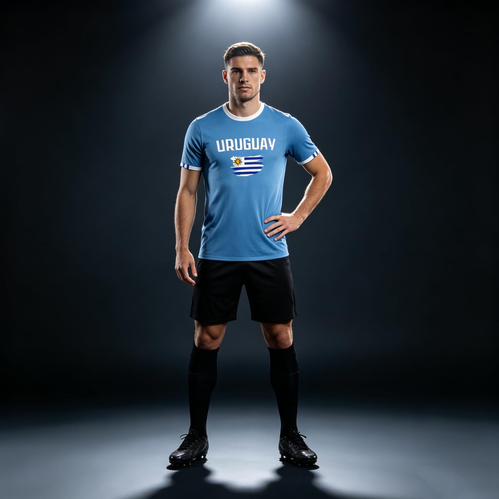 Genérico Camiseta Futbol Personalizada para Los Aficionados Al Mundial De 2026, Camisetas De Futbol con Nombre Y Número Personalizables, Camiseta Futbol para Adultos Y Niños