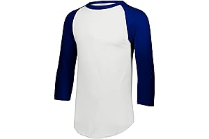 3/4 Sleeve Baseball Shirts for Women: An Exclusive Collection of Augusta Sportswear...