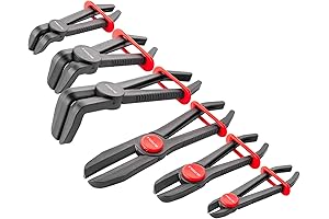 BILITOOLS Hose Pinch off Pliers, Professional Brake Line Clamps for Hoses and Lines