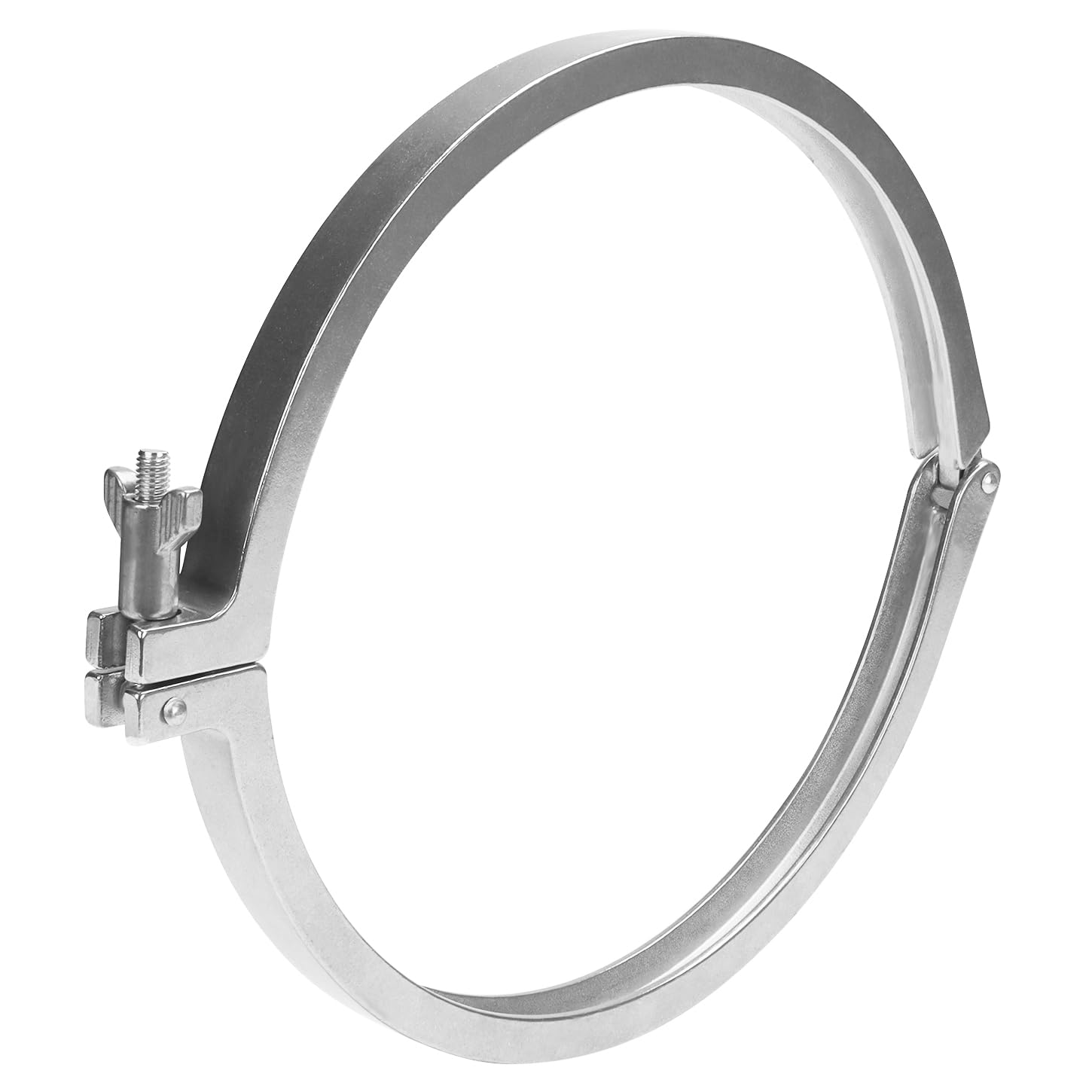 DERNORD Stainless Steel Sanitary Clamp Single Pin Tri Clamps Clover (Tube OD: 12")