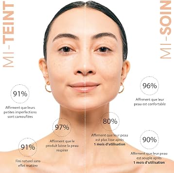 Erborian BB Crème au Ginseng - Crème teint - Soin effet peau de bébé - 5-en-1 cosmétique coréenne Soin du visage avec SPF 20 - Caramel - 40 ml
