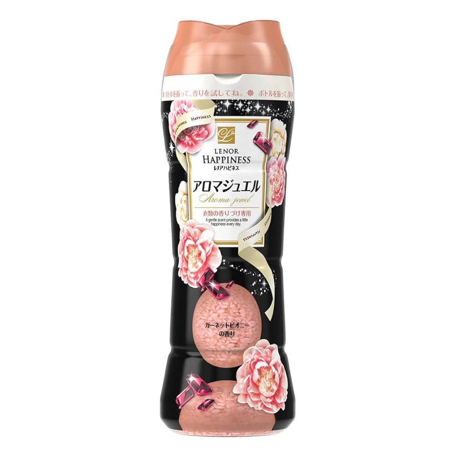 P&G - レノア ハピネス　ガーネットピオニー Amazon | レノア ハピネス 香り付け専用ビーズ アロマジュエル