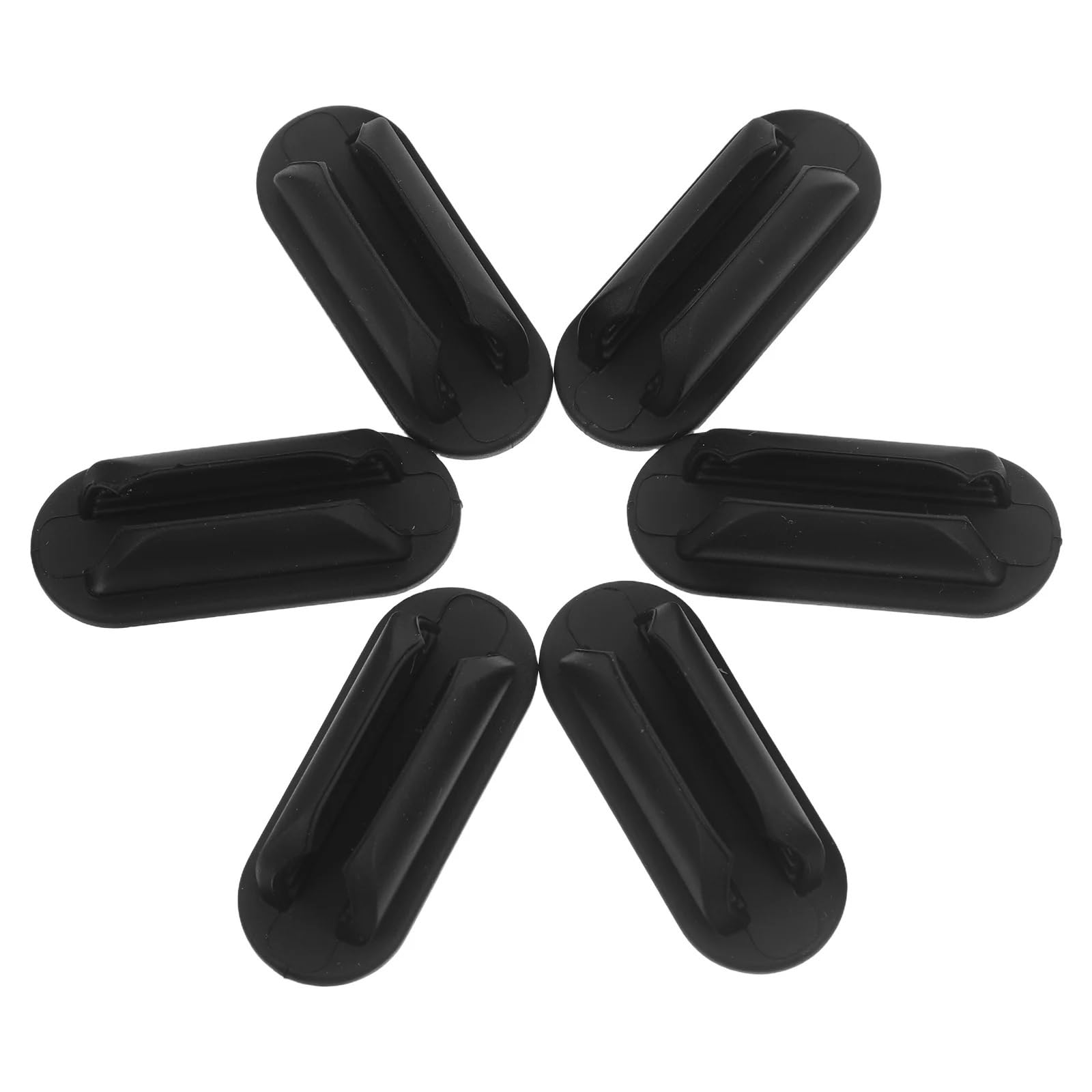 Xinglongs Pen Holder for Desk, 12pcs Card-Type Pen Seat Sturdy Desktop Pencil For Office School Supplies Adhesive Organizer Multipurpose Desk