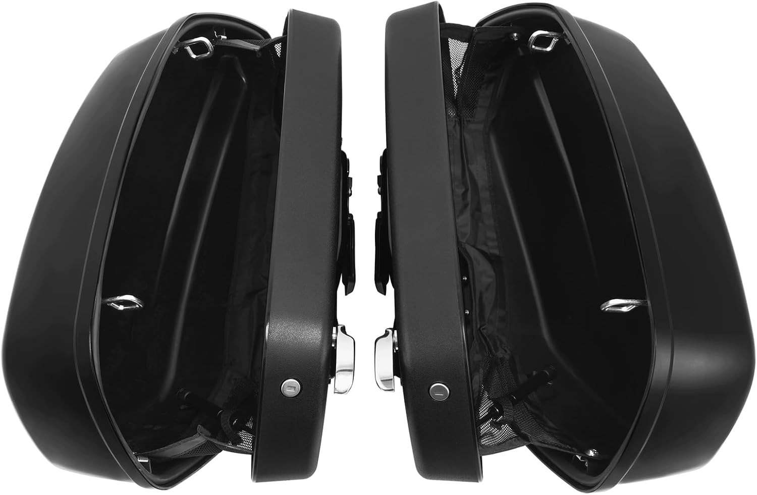 Green-L Gloss Black Saddlebags Hard Saddle Bags Fit for Harley Softail Fat Boy Breakout 2018-2025