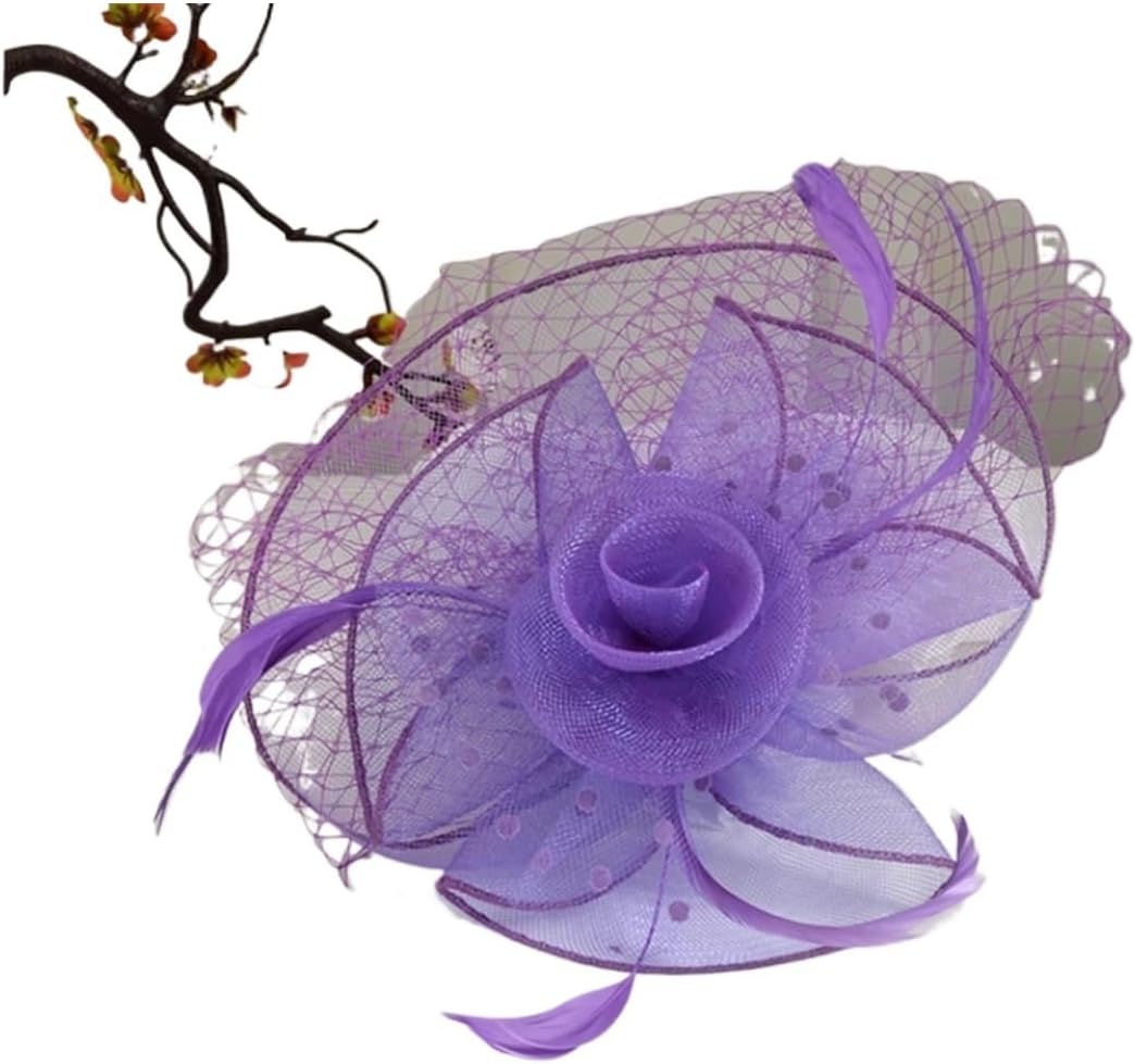 Hat Mesh Ladies Hair Accessories Headband Wedding Photography Etiquette hat Annual Party