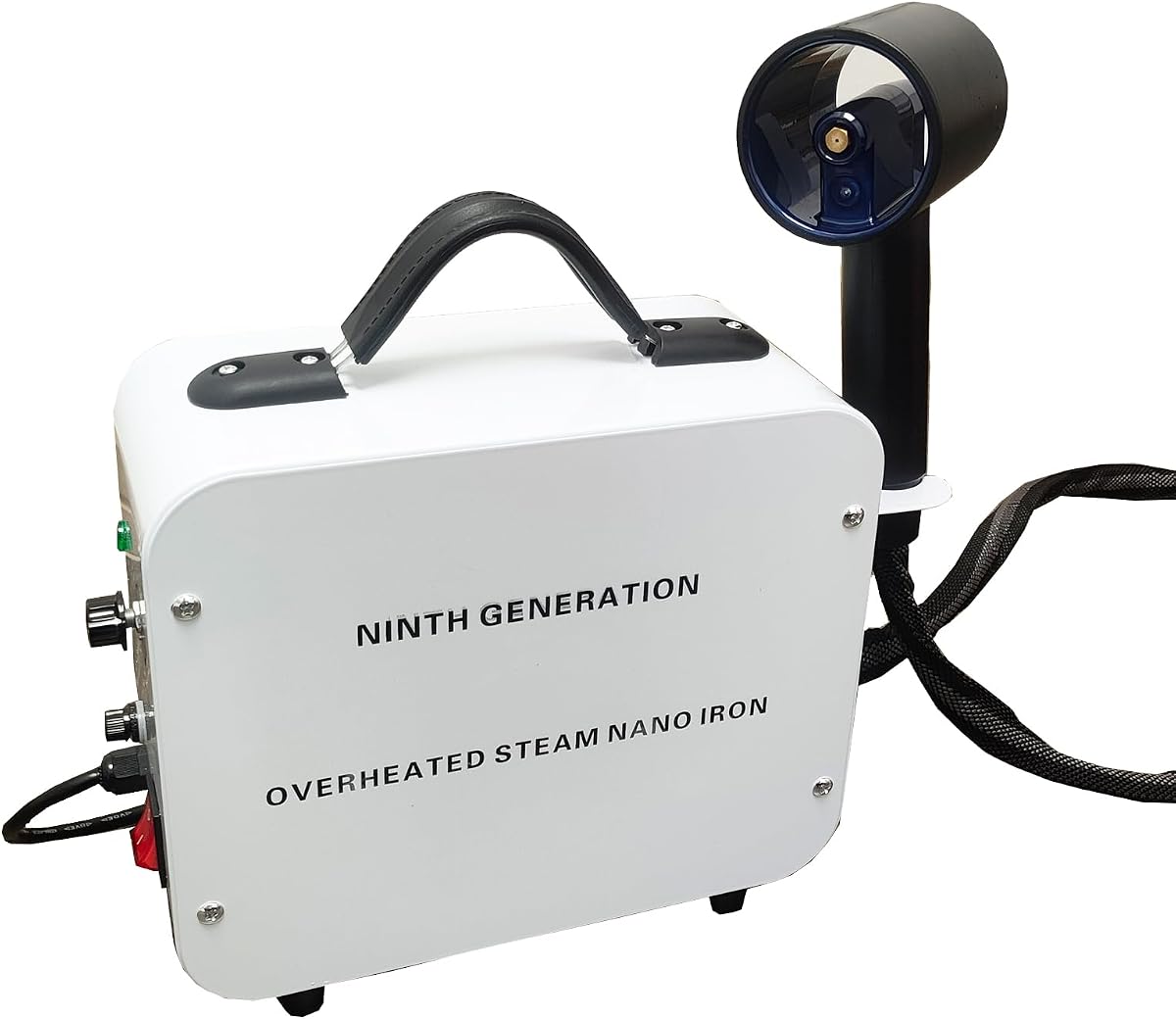 Nano Hair Steamer Machine Equipo multifuncional para el cuidado del cuero cabelludo con niebla ajustable Peluquería Máquina de vapor Vaporizador en aerosol profesional de 1200 W con tanque de 11.83 oz para el hogar Salón Mascotas y cuidado de la piel